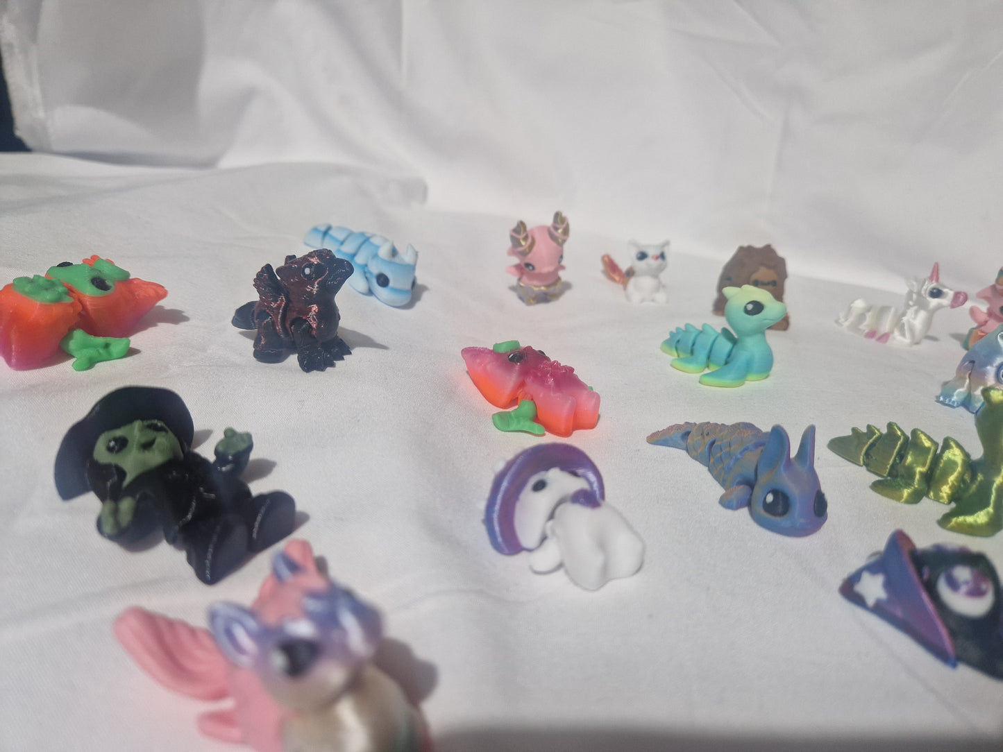 Jigglets - 3d printed wiggle collectibles