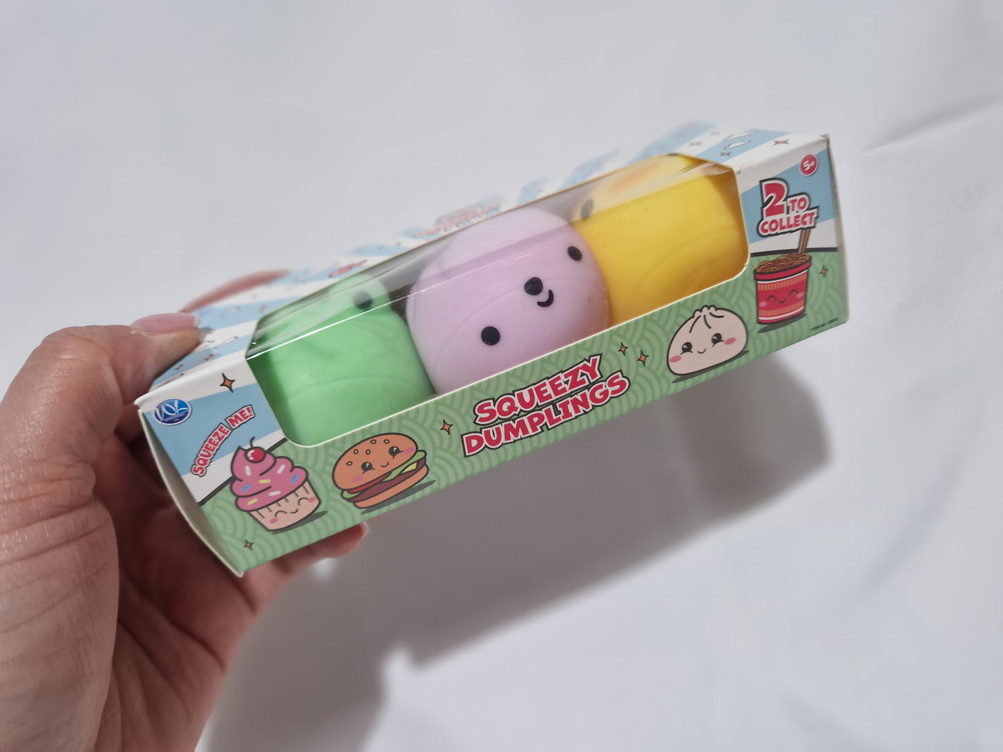 Kawaii foodies squeezy dumplings 3pk