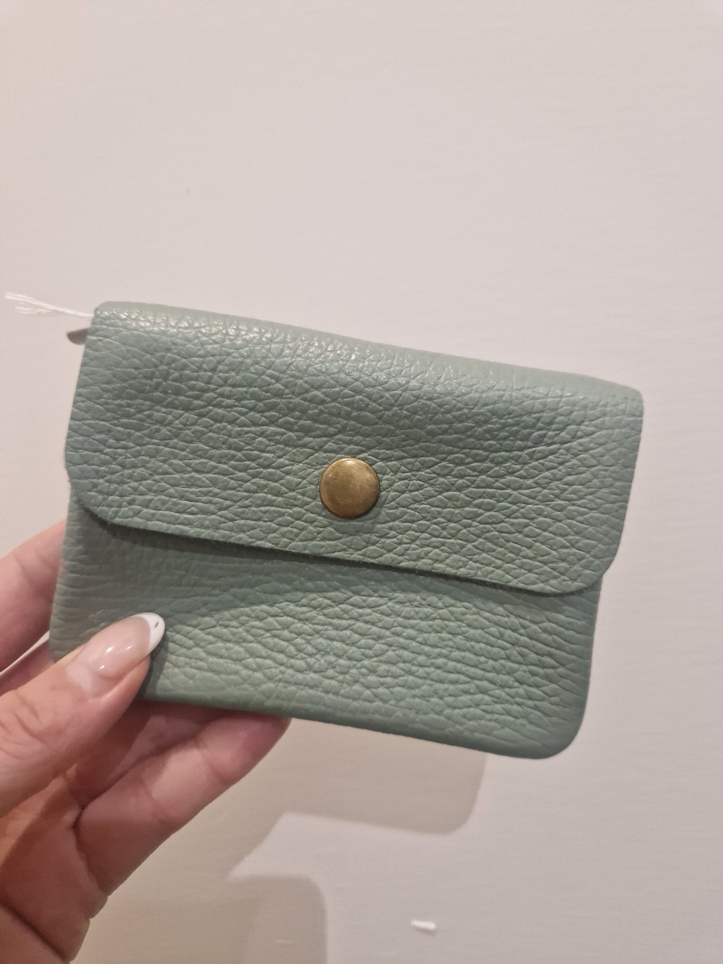 Leather coin purse