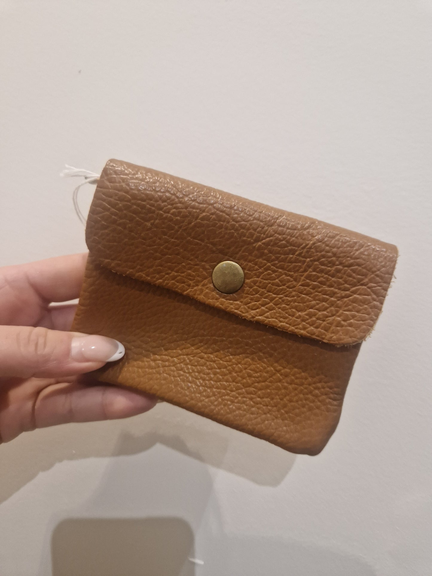 Leather coin purse