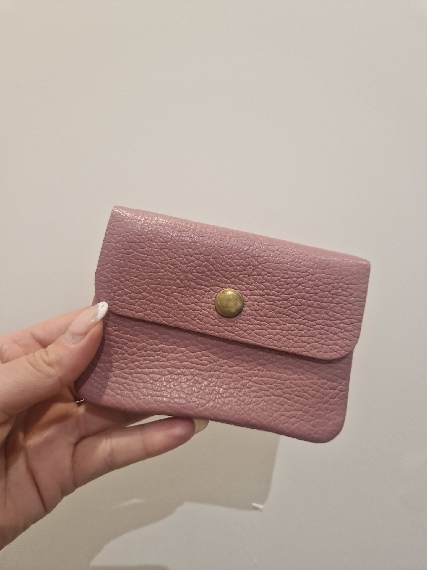 Leather coin purse