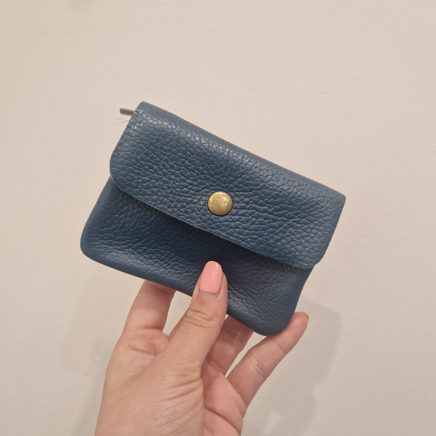 Leather coin purse