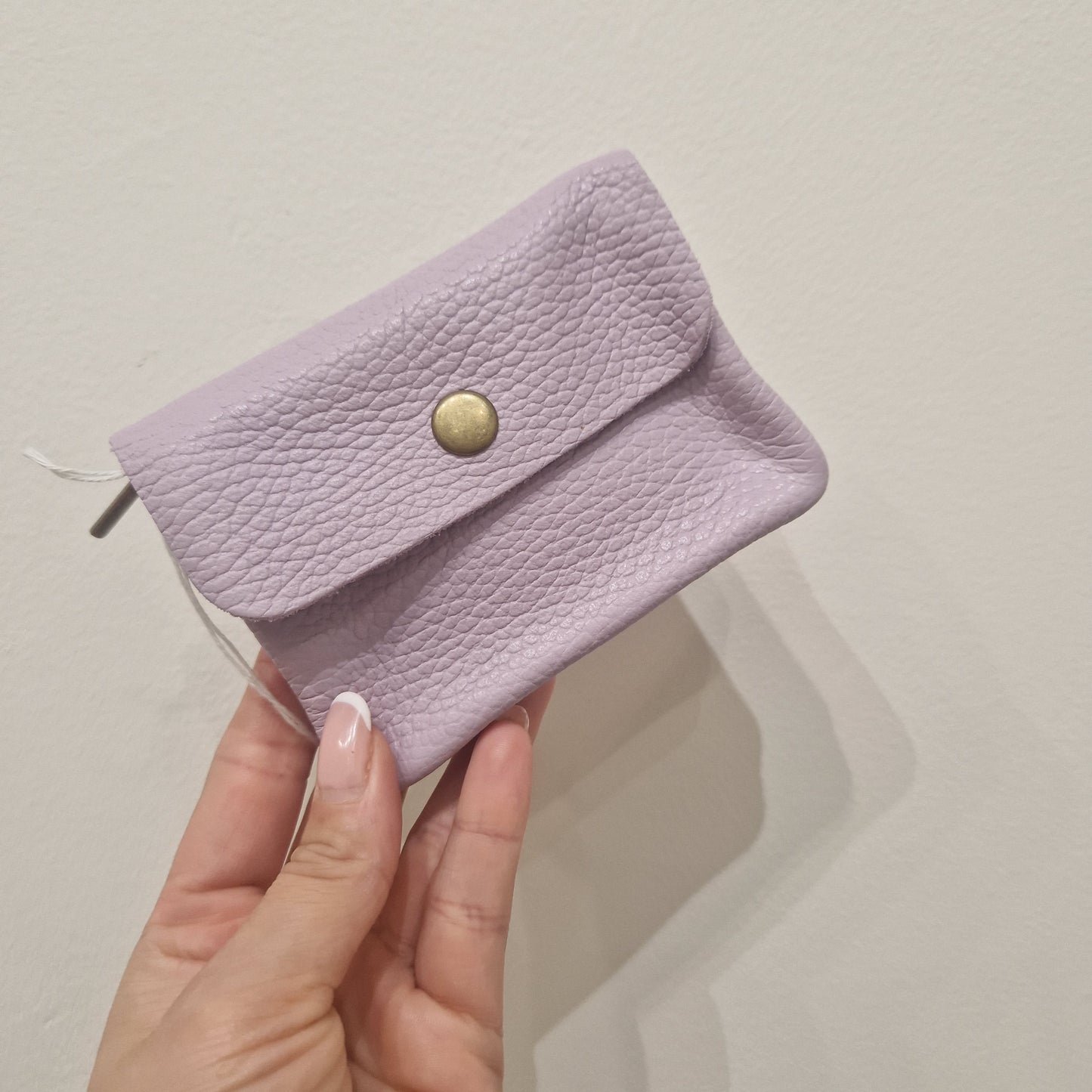 Leather coin purse