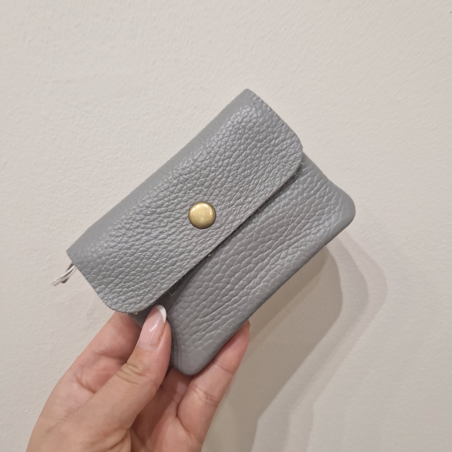 Leather coin purse