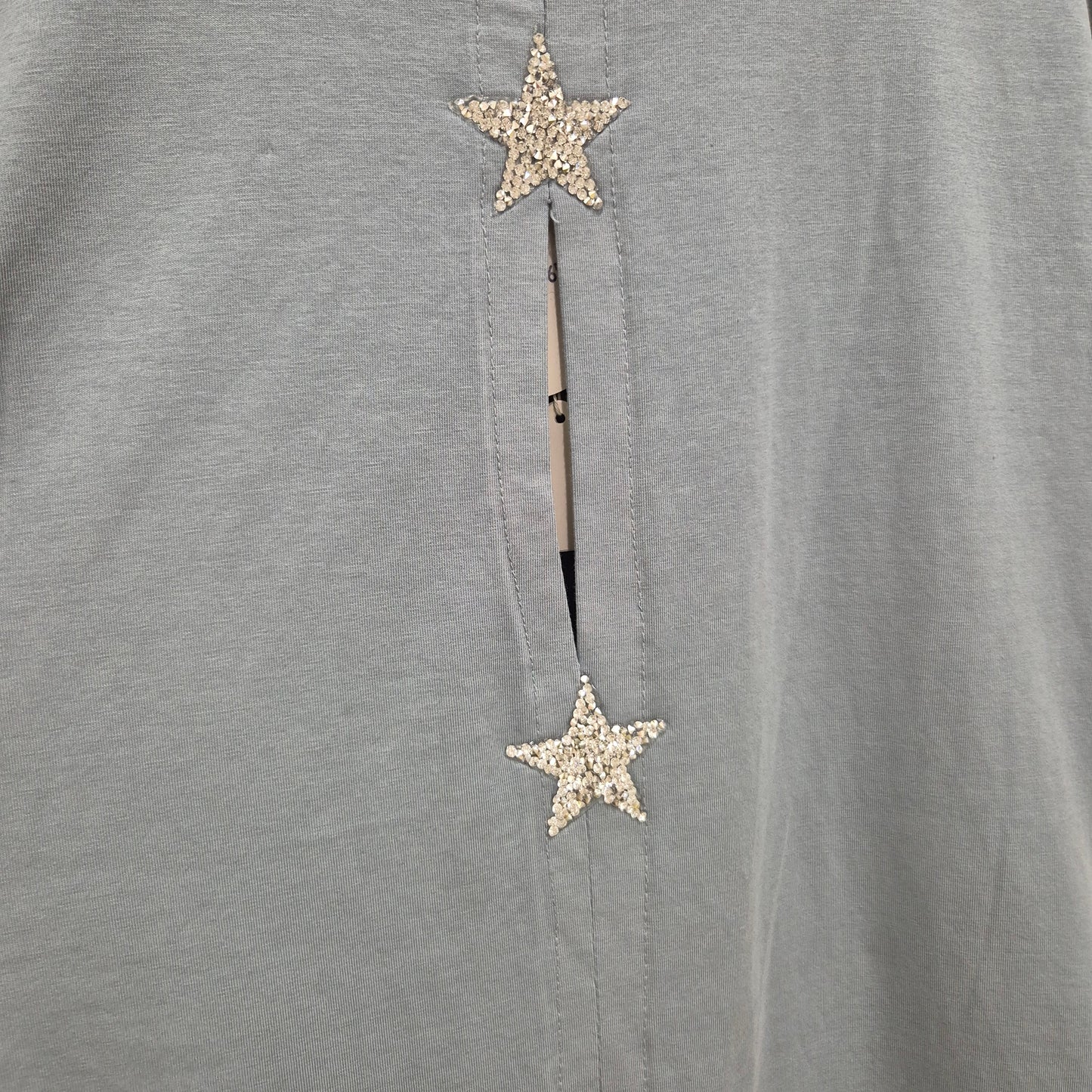 Star back tee