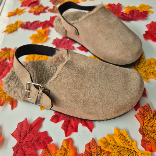 Clogs - khaki