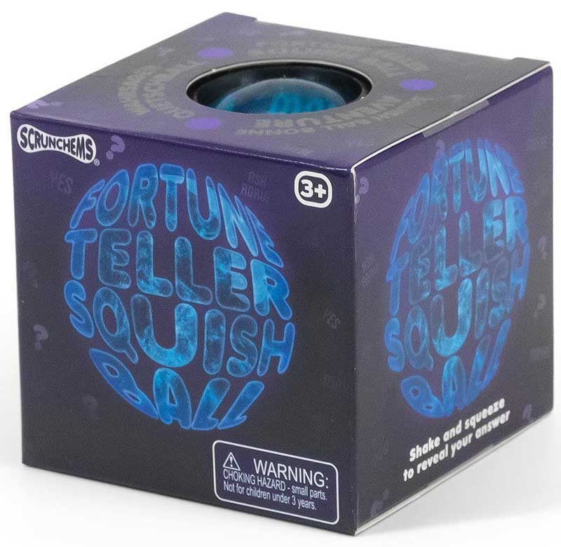 Scrunchems fortune teller squish ball