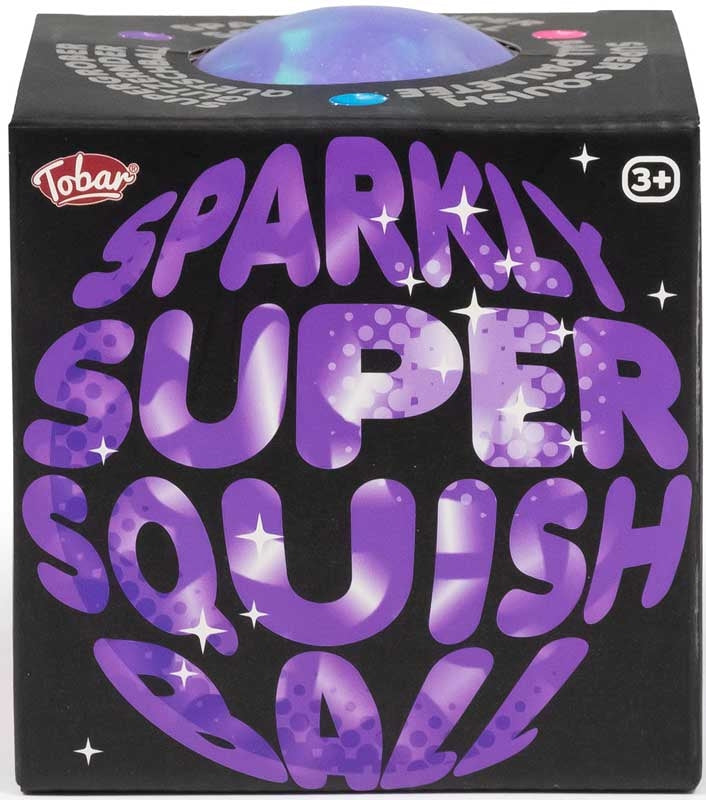 Scrunchems sparkly super squish ball.